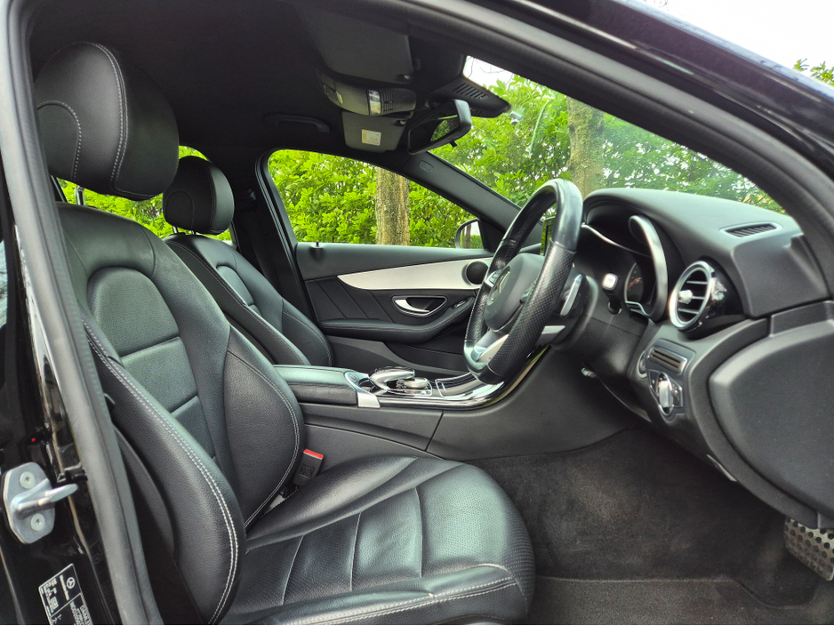 2017 Mercedes-Benz C Class C180d AMG LINE AUTO - Irish Car - Full Mercedes Service History - Two Keys - NCT - Low Mileage - 12 Month Warranty €22,950