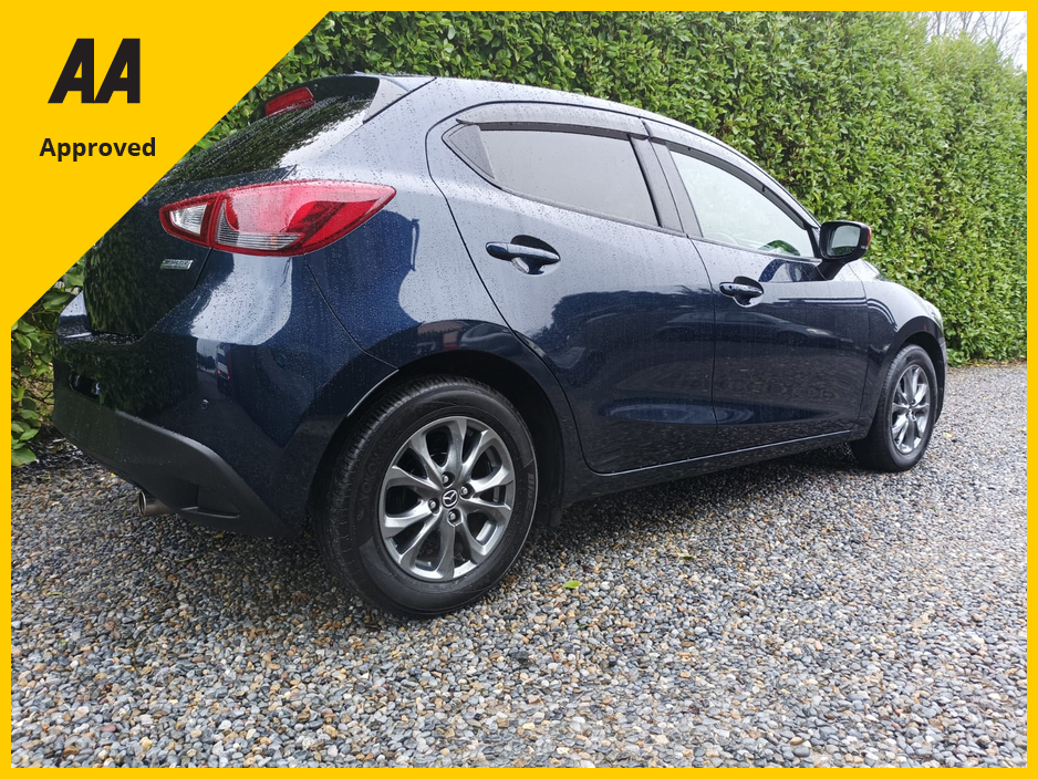 2017 Mazda Mazda2 1.3 AUTOMATIC TOURING SPORT EDITION ONLY 62,988Kms JUST FULLY SERVICED 4 NEW TYRES 2 YEARS NCT 1 YEAR ROAD TAX CRUISE CONTROL REVERSE CAMERA ANDROID AUTO & APPLE CAR PLAY FACTORY IMMOBILISER €13,995