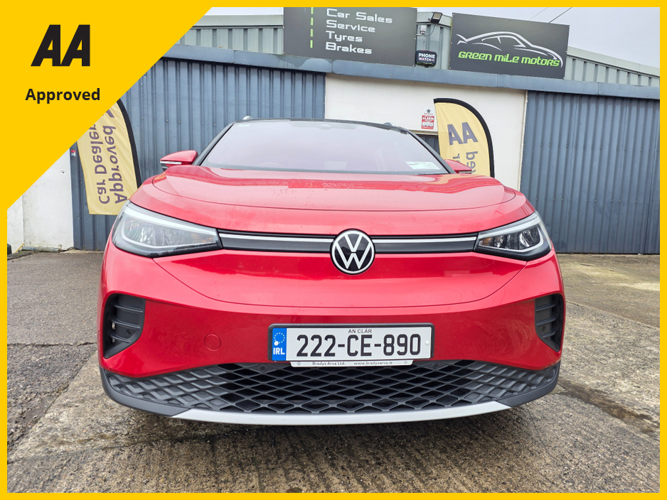 2022 Volkswagen ID.4 * PRO 77KW * LONG RANGE * €23,900