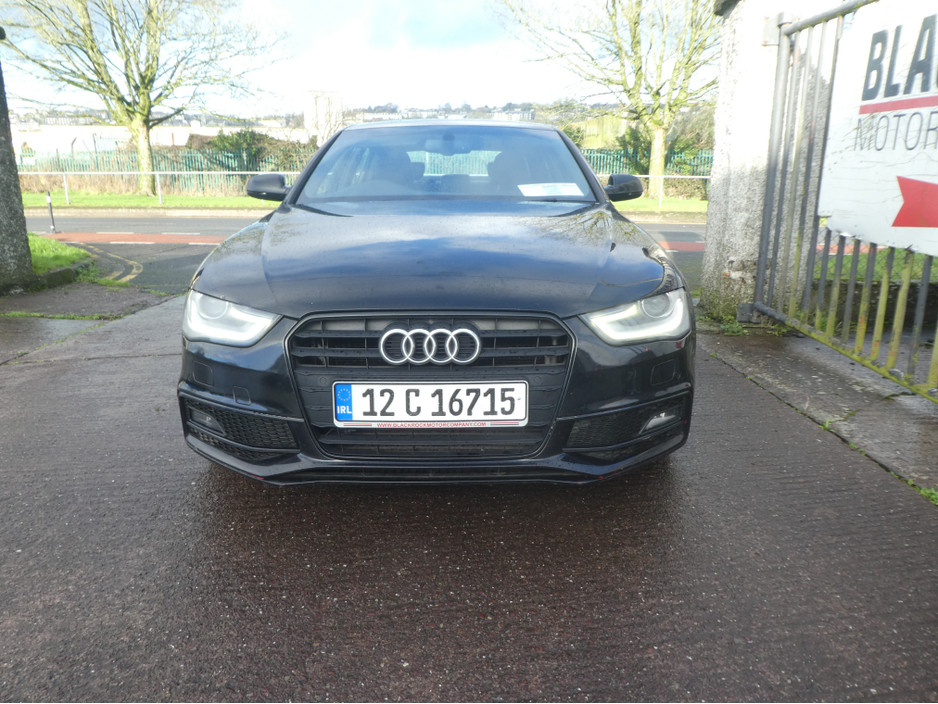 2012 Audi A4 2.0 TDI S LINE 141B 141BHP 4DR BLACK EDITION €5,450