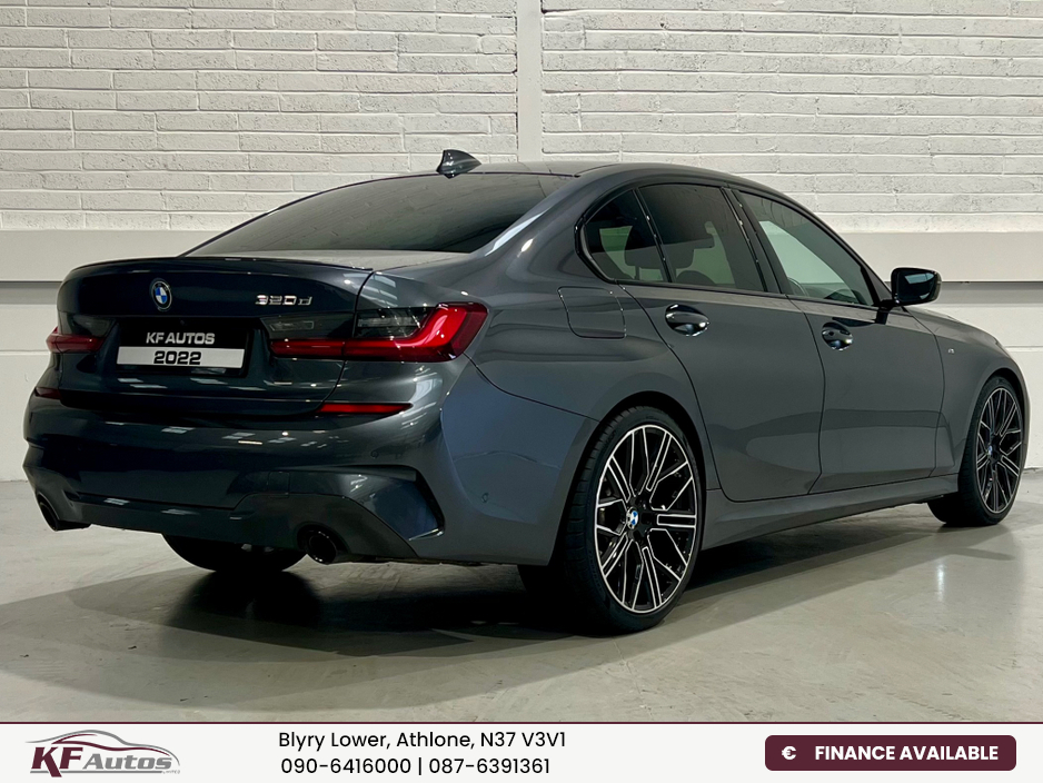 2022 BMW 3 Series 320d M Sport 190bhp 4dr Auto - 222 Reg €36,995