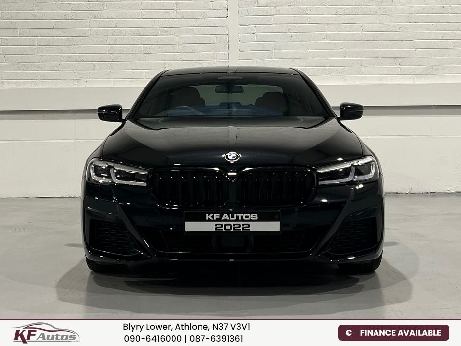 2022 BMW 5 Series 520d G30 LCI M Sport 2L Diesel 190bhp 4dr Auto - 222 Reg €42,995