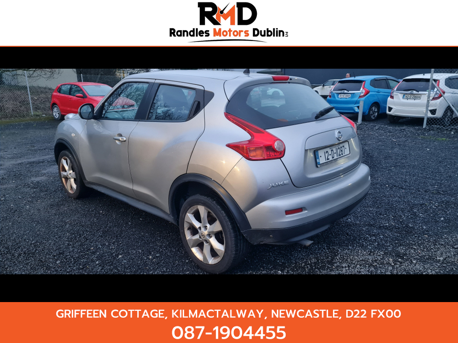 2012 Nissan Juke 1.6 SV 5DR 4DR €3,900