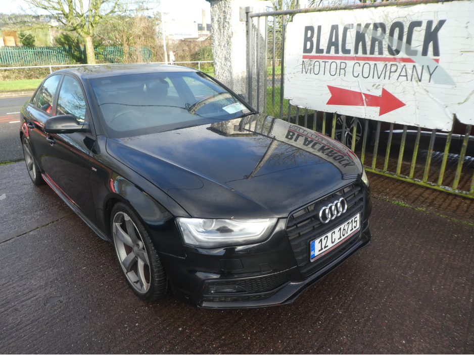 2012 Audi A4 2.0 TDI S LINE 141B 141BHP 4DR BLACK EDITION €5,450