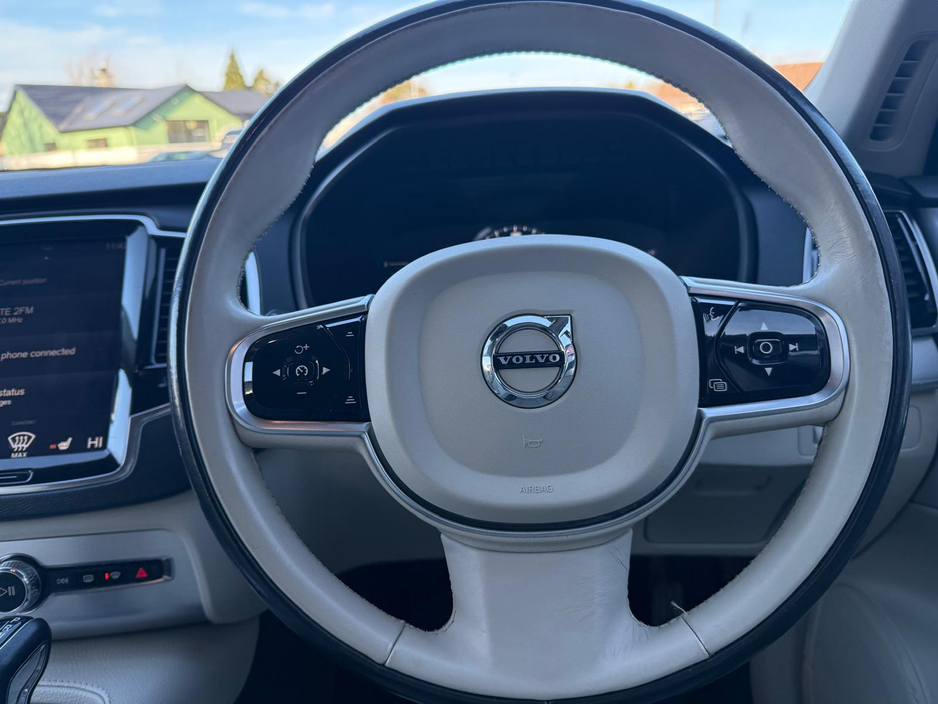 2016 Volvo XC90 D5 AWD MOMENTUM GT 5DR AUTO , 7 SEAT VERSION , FULL LEATHER , €400 ROAD TAX , NEW NCT , FRESH SERVICE , WARRANTY , FINANCE FROM €95p/w € 7,950 Trade in , 4x4 VERSION !!! €27,950