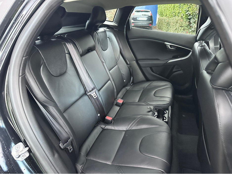 2015 Volvo V40 1.6 Petrol T4 SE Auto 5dr Hatchback | AA approved | Full Leather | Low km | 2 keys | Nov 26 NCT | Nov 26 tax | Sold serviced and valeted with warranty provided | Warranty provided. €11,950