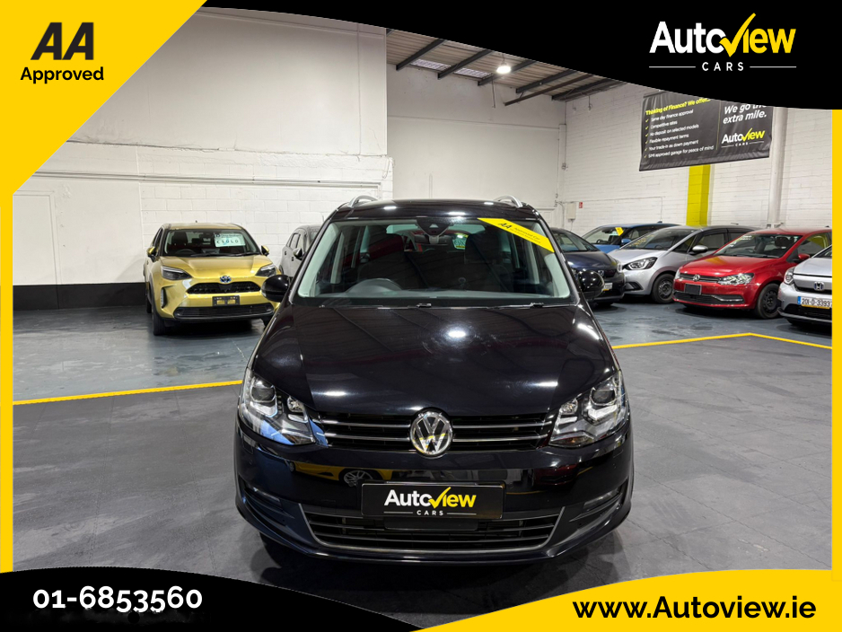 2018 Volkswagen Sharan 7 Seater 1.4 TSFI 7 Speed S-Tronic Automatic. AA APPROVED // FINANCE & NATIONWIDE DELIVERY AVAILABLE // SIMI DEALER €24,495