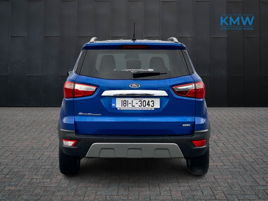 2018 Ford Ecosport Titanium 120 BHP..Camera €13,950