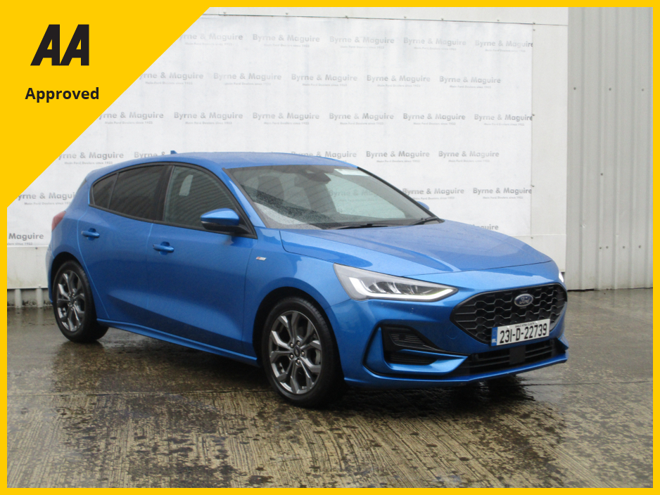 2023 Ford Focus ST-LINE 1.0T 125 M6 FWD 5 DOOR HATCKBACK, FULLY SERVICED AND GUARANTEED WITH 12 MONTHS AA COVER !!! €24,950