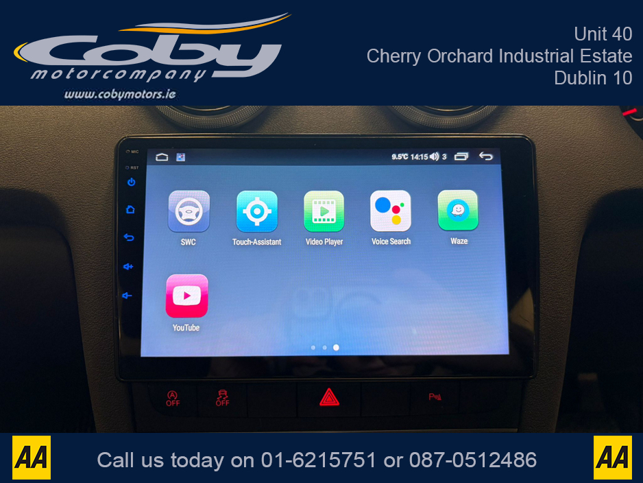 2013 Audi A3 1.4 S-line 5DR AUTO. New NCT Done Before Collection, Half Leather, Alloy Wheels, 2Keys, MFSW, Revers Camera, Parking Sensors, Dual Climate Control, Cruise Control, BT, Full Electrics, & more. €10,950