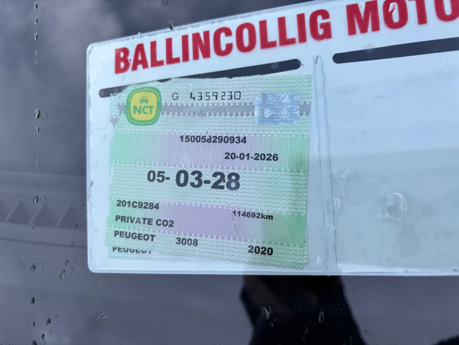 2020 Peugeot 3008 BLUEHDI GT LINE PREMUIM S S/S 5DR 1.5HDI PREMIUM 130BHP