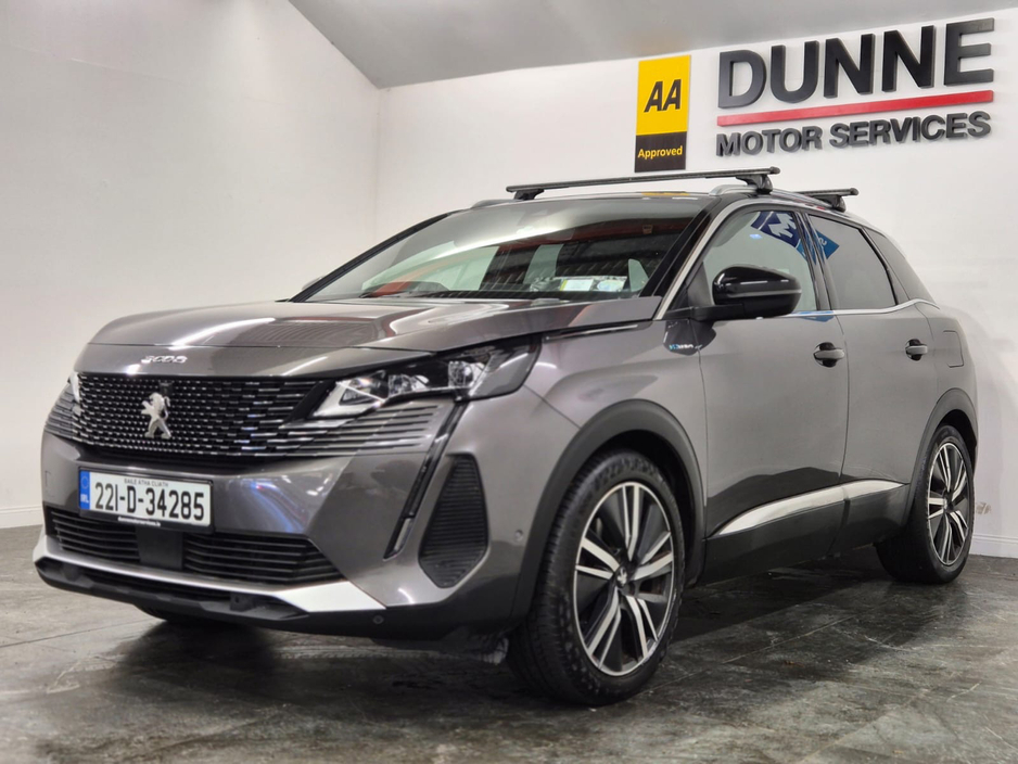 2022 Peugeot 3008 1.6PHEV 4x4, GT PREMIUM 225 BHP, ONLY 47000kms, FULL SERVICE HISTORY, SPOTLESS, GREAT VALUE €27,999