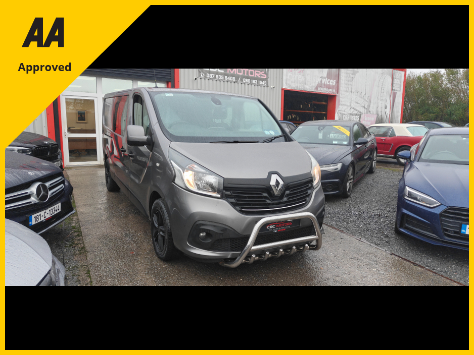 2016 Renault Trafic Passenger 2016 Crewcab 6 Seater €13,950