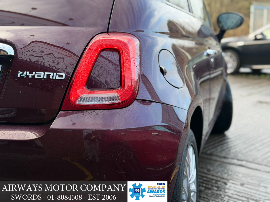 2020 Fiat 500 LOUNGE 1.0 3DR - PANROOF & LOW KMS €14,250