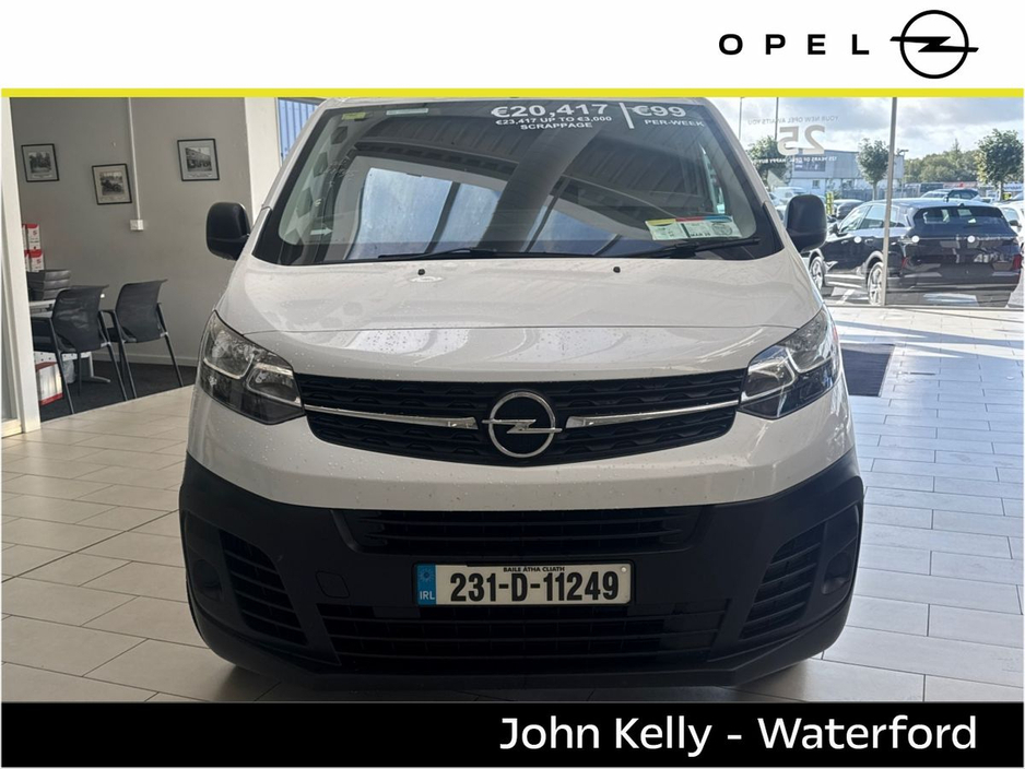 2023 Opel Vivaro VIVARO L2H1-1.5 100BHP -DIE-6SP €16,599