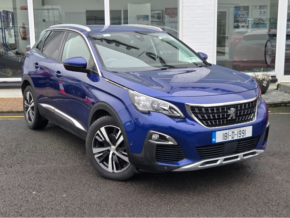 2018 Peugeot 3008 ALLURE 1.2 130 4DR €13,990
