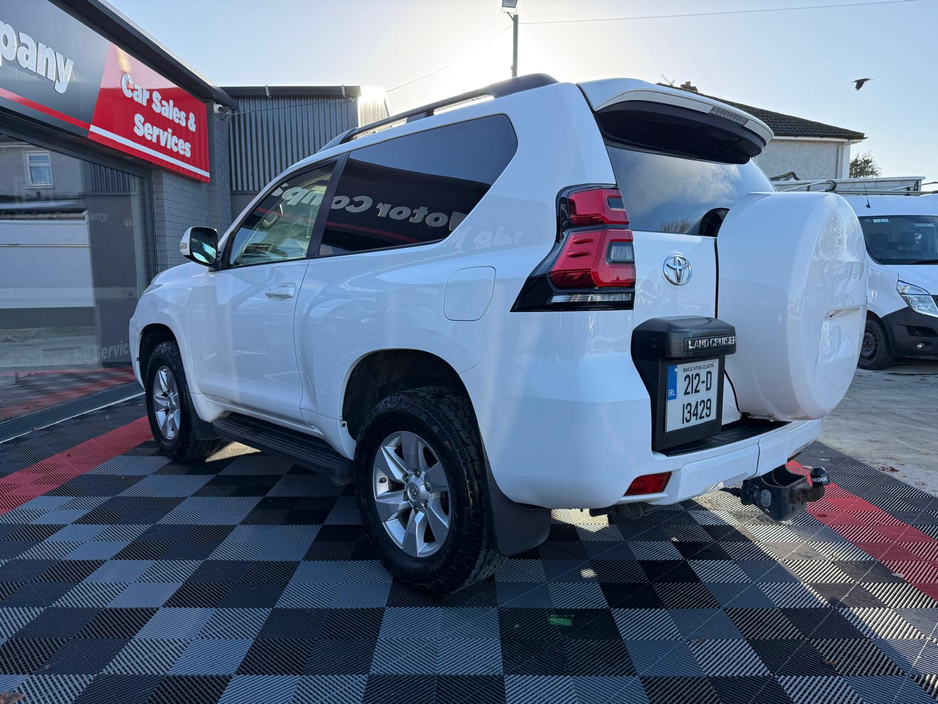 2021 Toyota Landcruiser LAND CRU SWB COMMERCIAL 2DR, VAT INVOICE , Fully Serviced , New 12 MTH DOE , Reverse Camera , 2.8 Dsl Manual , € 143 p/w & €17,950 Trade in / Deposit , Cruise Control , Dual Climate Control , €38,980