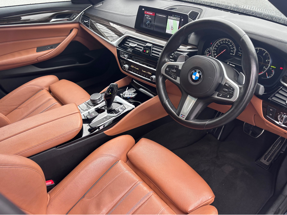2017 BMW 5 Series 520D M SPORT DIESEL // TAN LEATHER /// HIGH SPEC €20,995