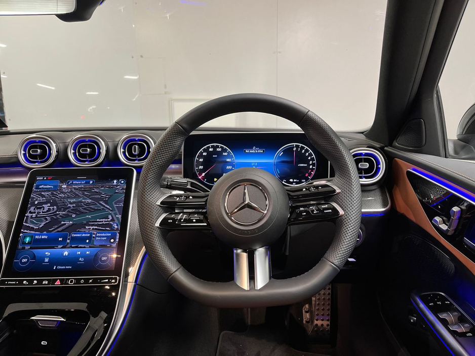 2025 Mercedes-Benz C Class 300e AMG 4Matic Premium High Spec demo- 18 Inch Alloys - Reversing Camera - Cruise Control - Climate Control - Electric Heated Seats - Sat Nav - Keyless Start €64,950
