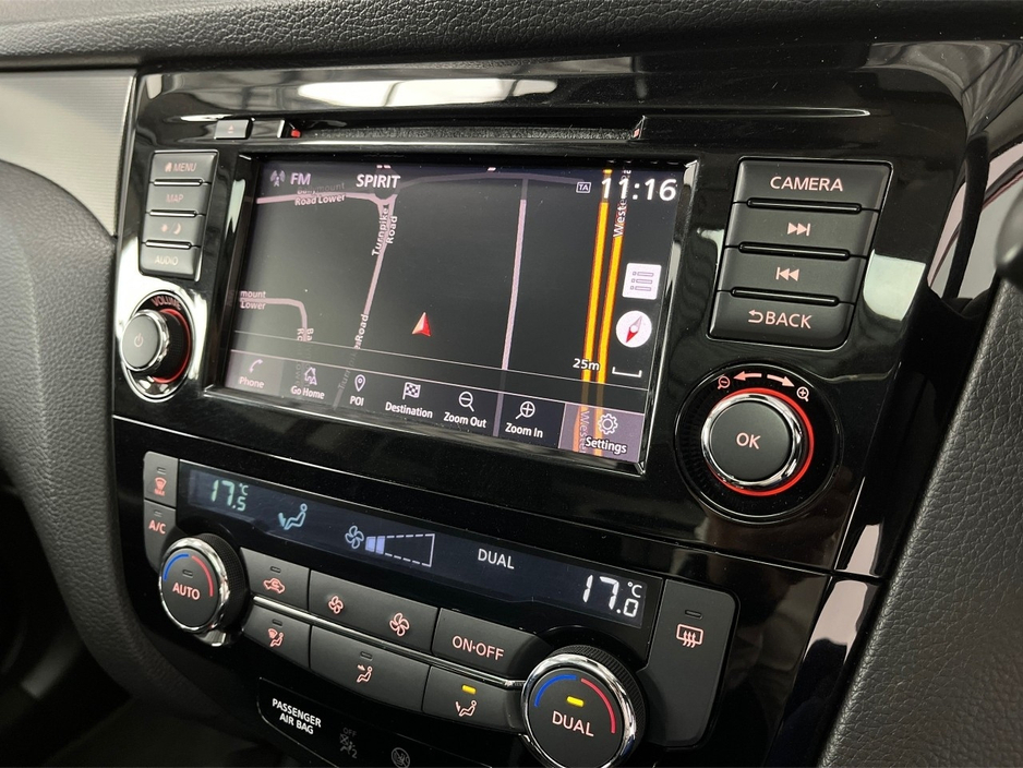 2019 Nissan Qashqai 1.3 SV PREMIUM DCT 4DR**PANORAMIC ROOF**MULTIFUNCTIONAL STEERING WHEEL**SEMI DIGITAL DASH**REVERSE CAMERA**PARKING SENSORS**BLACK CLOTH INTERIOR**FINANCE AVAILABLE** €18,495