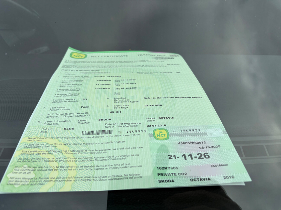 2016 Skoda Octavia AMBITION 1.6TDI 110HP €9,995