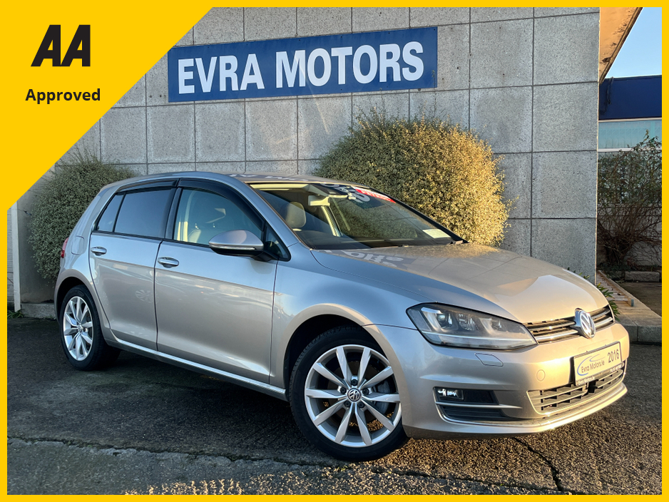 2016 Volkswagen Golf HIGHLINE AUTOMATIC 1.4 PETROL //KEYLESS ENTRY//REVERSE CAMERA//BLIND SPOT WARNING//ADAPTIVE CRUISE CONTROL// €15,950