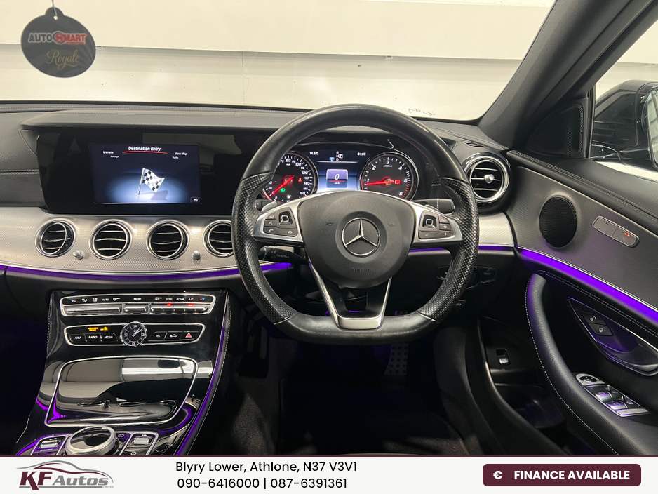 2018 Mercedes-Benz E Class E220d AMG Line 191bhp 4dr Auto - 181 Reg €23,995