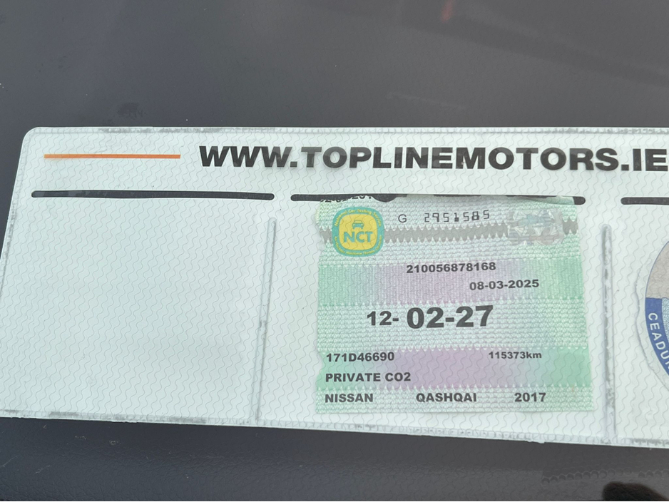 2017 Nissan Qashqai ==1.5 DCI TEKNA //FULL LEATHER//PAN ROOF//HEATED SEATS== €11,950