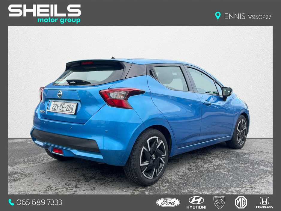 2022 Nissan Micra 1.0T Petrol SV €13,950