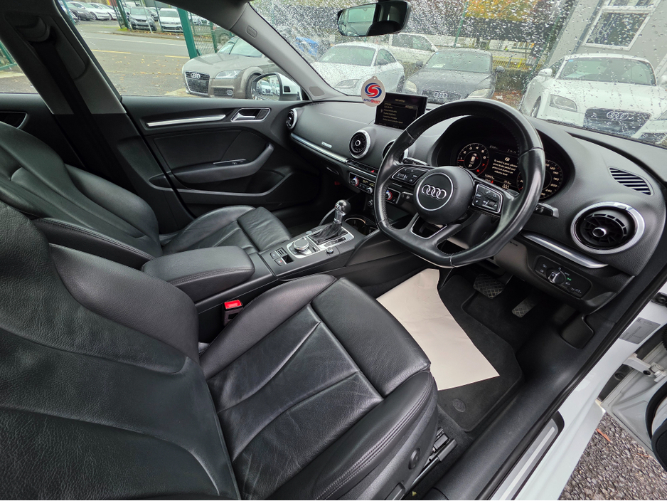 2018 Audi A3 1.4 FULL LEATHER SEATS / VIRTUAL COCKPIT - SMARTPHONE INTERFACE- SATNAV - VIRTUAL COCKPIT - NAVIGATION REVERSING CAMERA -BLIND SPOT - PARKING SENSORS- LEATHER €17,950