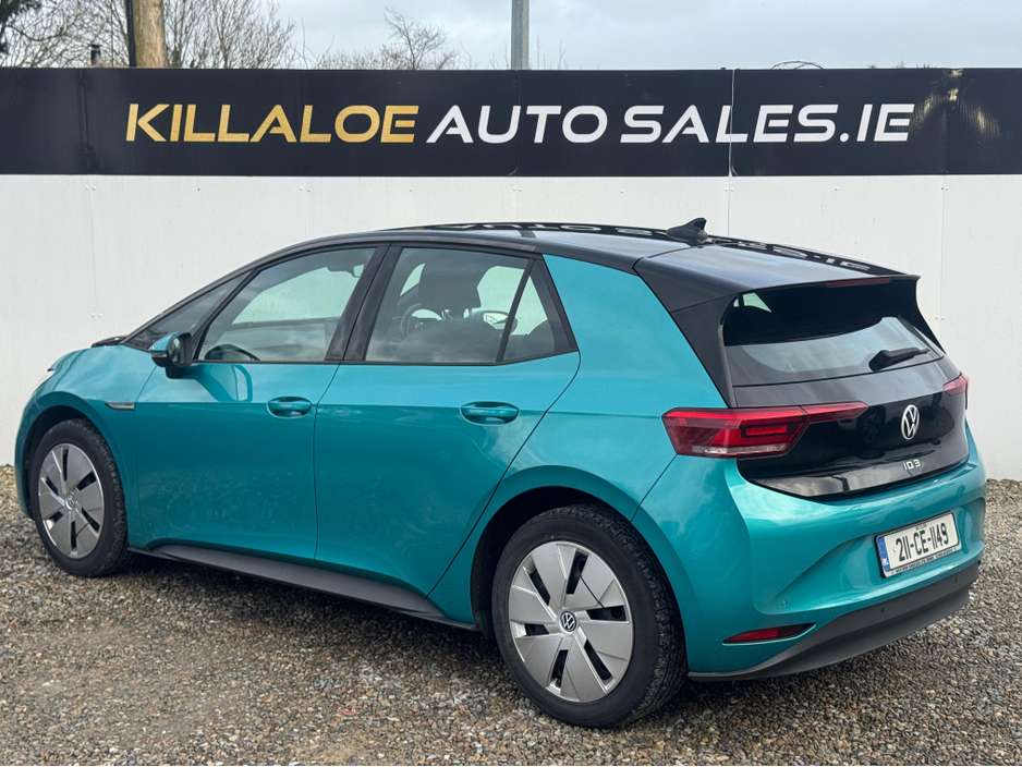 2021 Volkswagen ID.3 PRO 150 KW LIFE 58KWH 5DR AUTO €17,950