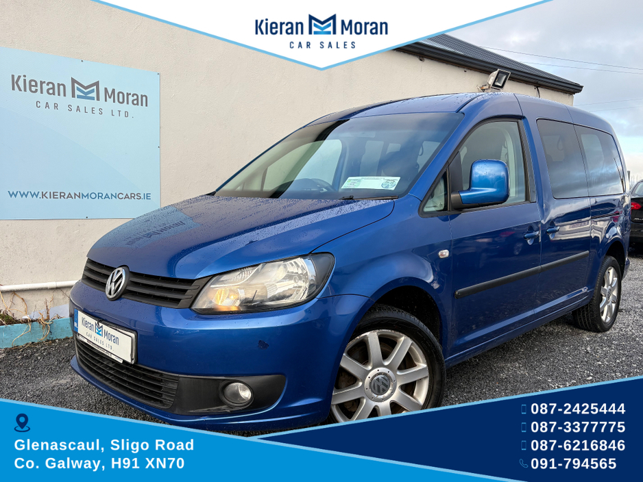 2012 Volkswagen Caddy MAXI LIFE DSG 7S 5DR €8,950
