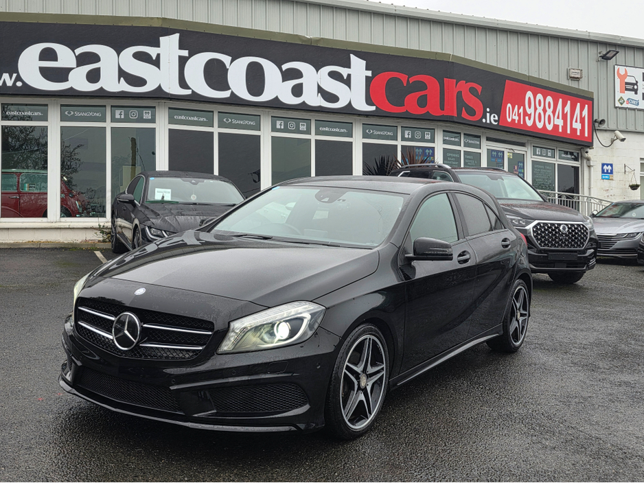 2014 Mercedes-Benz A Class ONLY 29262KM !! A180 AMG LINE SAT NAV PACK - HALF LEATHER SEATS - REV CAMERA / HI SPEC / SYSTEM LOW ROAD TAX BAND / SIMI DEALER €14,750