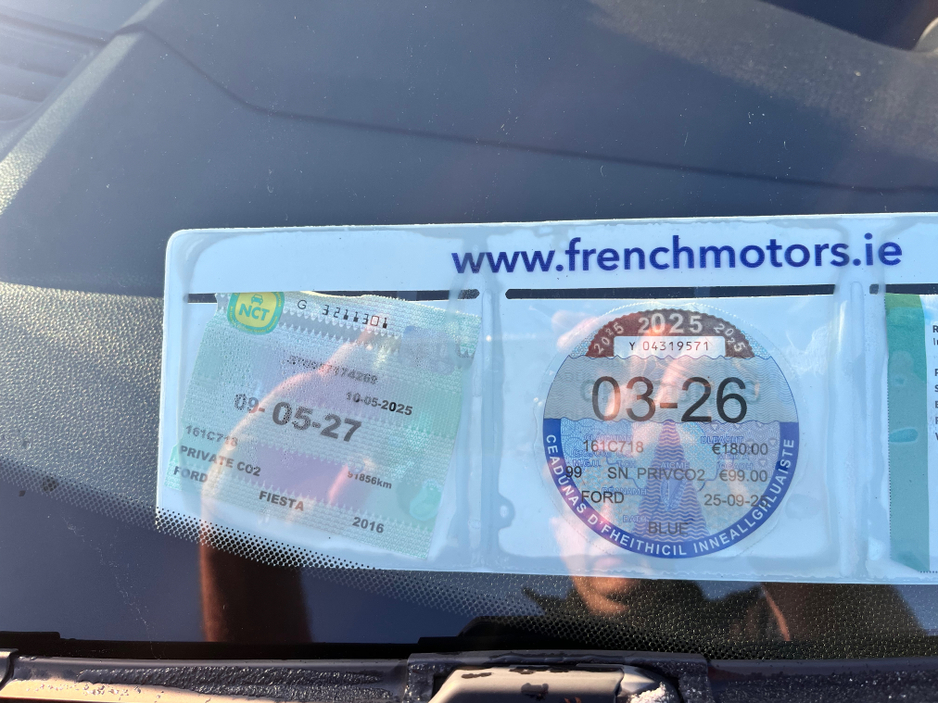 2016 Ford Fiesta MCA ZETEC 1.0 65PS M5 2 4DR €8,950