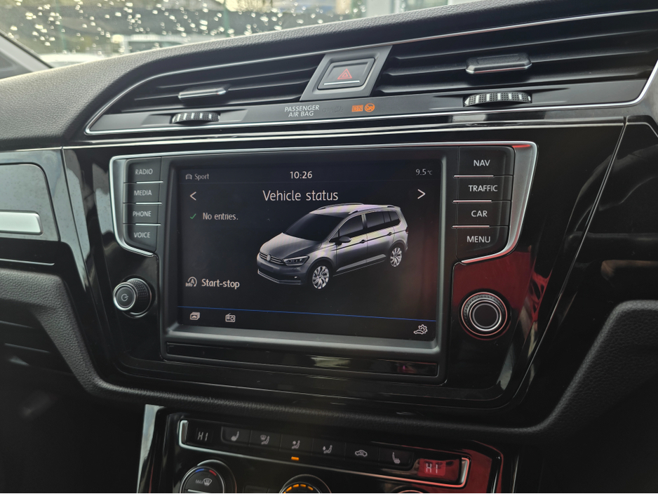 2016 Volkswagen Touran ( 162 REG 1.4 HIGHLINE 7 SEATER CARPLAY ANDROID AUTO LARGE TOUCH SCREEN - SPECIALISING IN IMPORTS OF GERMAN AUTOMATIC HI SPEC €16,950