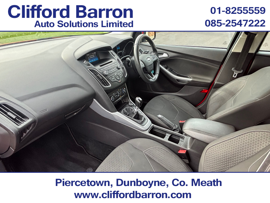 2017 Ford Focus 5DR 1.5 TD 95PS 6SPEED 4DR €14,950