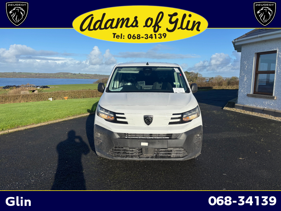 2026 Peugeot Partner Crew-Cab Professional Plus 1.5 Hdi 100bhp €43,000