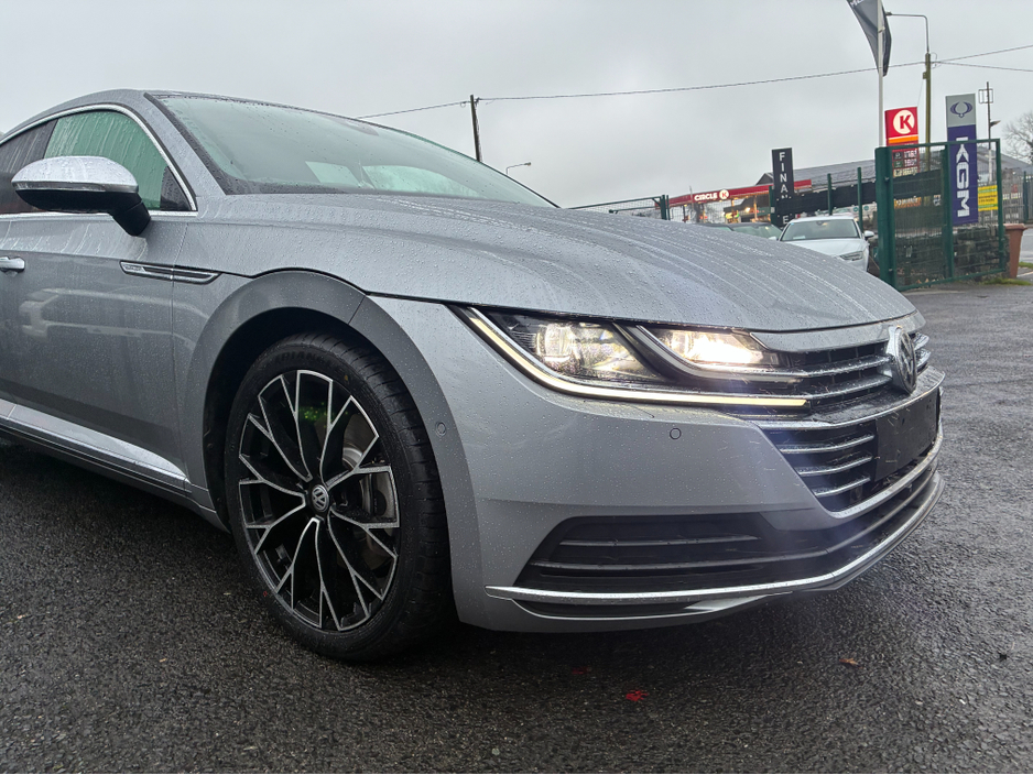 2019 Volkswagen Arteon 2.0 TSI  4 MOTION 280BHP VIRTUAL DASH FULL LEATHER HEATED ELECTRIC SEATS SAT NAV CARPLAY ANDROID AUTO BLIND SPORT PARKING SENSORS SELF PARKING ASSIST 360 CAMERA DYNAUDIO SOUND SYSTEM €29,950
