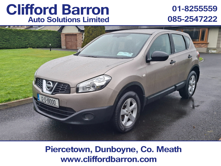 2012 Nissan Qashqai 1.5 XE 5DR DSL €5,250