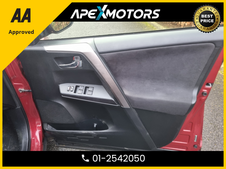 2018 Toyota Rav4 FINANCE ARRANGED * TOP-SPEC DESIGN HEV CVT VVT-I * NEW NCT DEC-27 * IMMACULATE * STAMPED SERVICE HISTORY * AA APPROVED * 101 SAFETY CHECKLIST * AUTOMATIC (DSG) * HEATED SEATS * COLOUR REVERSE CAMERA €19,949
