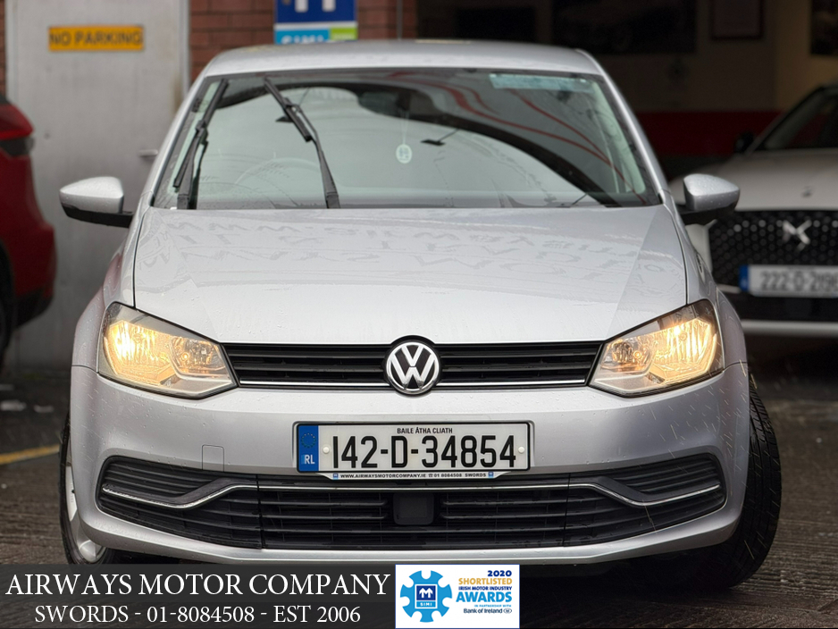 2014 Volkswagen Polo 1.2 TSI DSG 5DR - LOW KMS €10,750