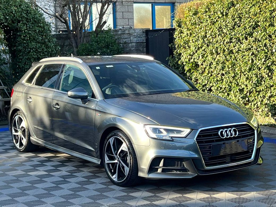 2019 Audi A3 S-LINE 1.4 TFSI AUTO // DIGITAL CLUSTER // S-LINE HEATED SEATS // DIAMOND CUT ALLOYS €23,950