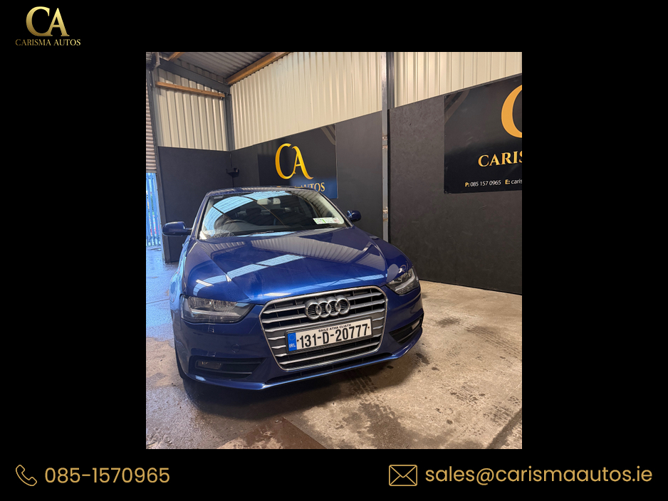2013 Audi A4 2.0 TDI AUTO AMBIENT LIGHTING €7,950