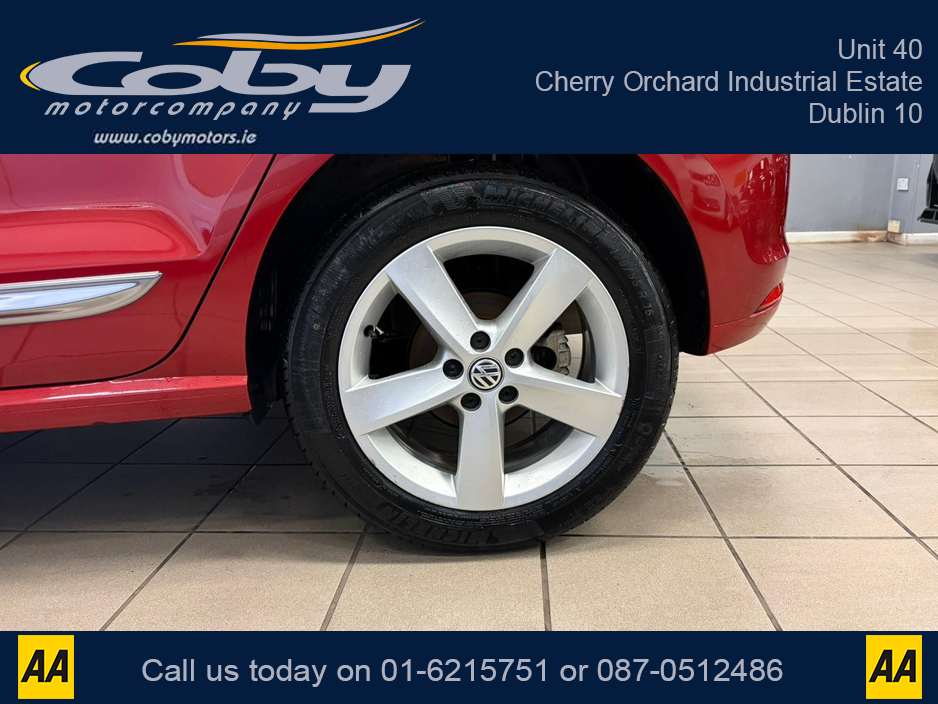 2016 Volkswagen Polo HIGHLINE 1.0 TSI AUTO 5DR. New NCT done before collection. Alloy Wheels, Half Leather, Reverse Cam, Dual Climate, Parking Sensors, Cruise Control, Mirror Link, MFSW, Bluetooth, Full Electrics and more €11,950