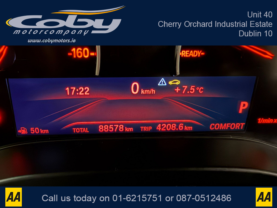 2018 BMW X3 2.0 XLINE 5DR AUTO, NCT 2028 Full Leather, Reverse Cam, Sat Nav, Heated Seats, Parking Sensors, Cruise Control, MFSW, Dual Climate Control, Bluetooth, Alloy Wheels, Full Electrics, and more. €30,950