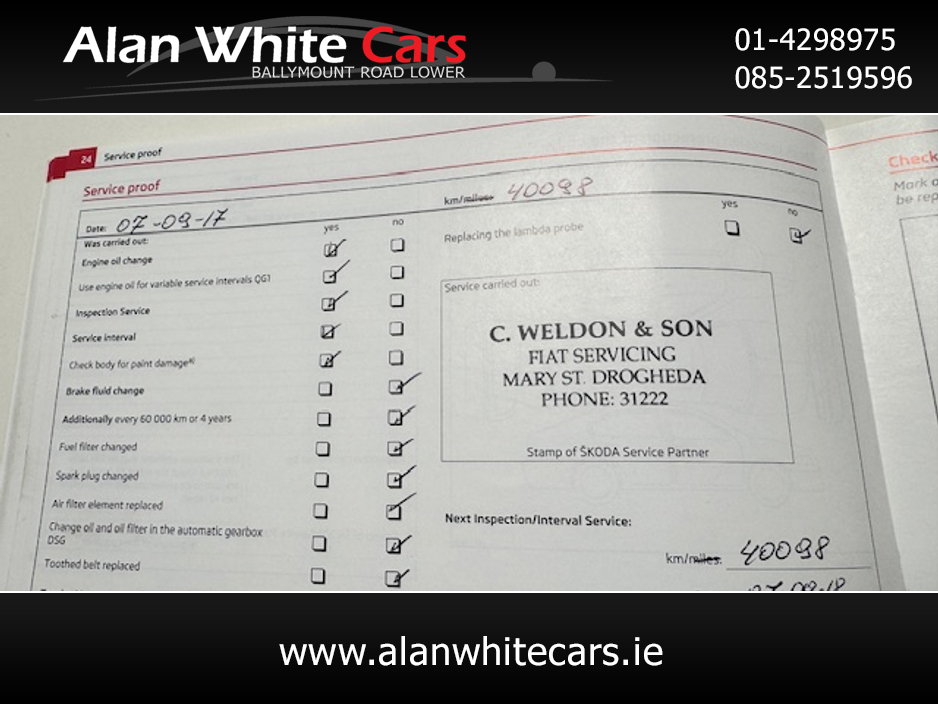 2013 Skoda Fabia MONTE CARLO 1.2 HTP 60HP 4DR €7,950