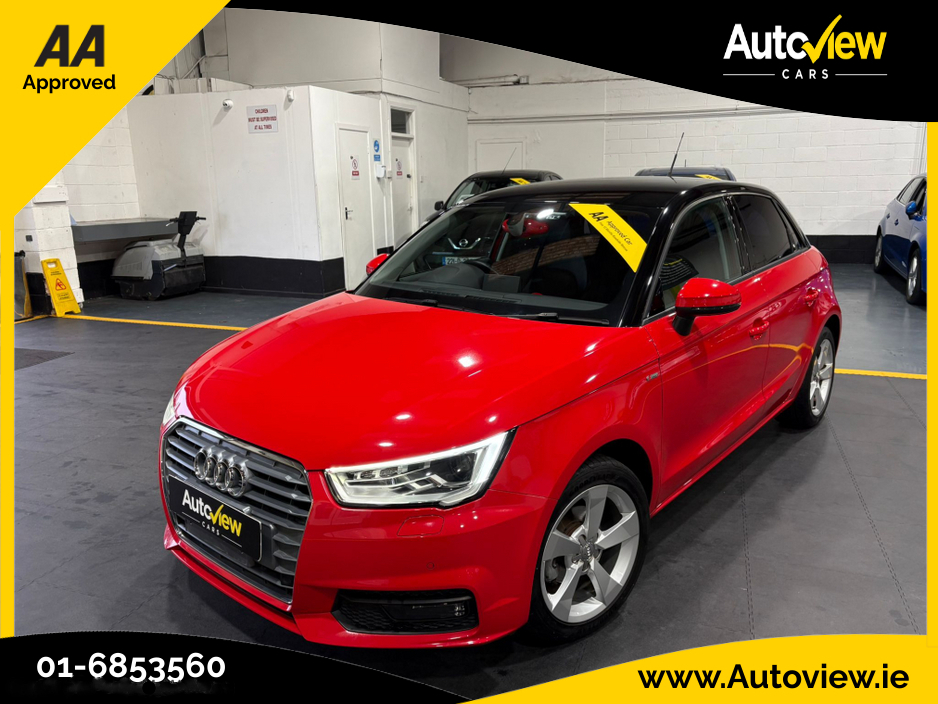 2017 Audi A1 1.0 TSFI S-Line Styling 7 Speed S-Tronic Automatic. AA APPROVED // FINANCE & NATIONWIDE DELIVERY AVAILABLE // SIMI DEALER €15,595