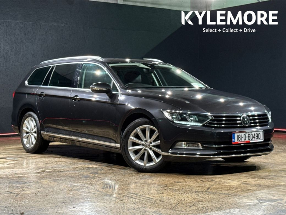 2018 Volkswagen Passat ESTATE - 1.4L TSI AUTOMATIC - HALF LEATHER UPHOLSTERY - REVERSE CAMERA/PARKING RADAR - CRUISE CONTROL €20,950