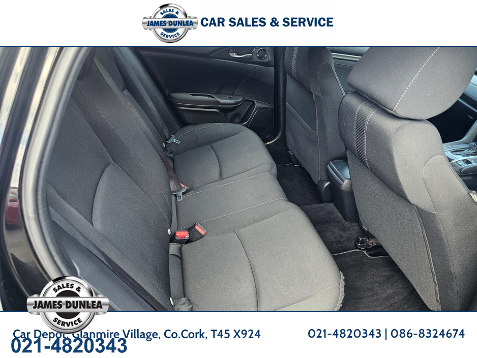 2018 Honda Civic 5DR 124BHP SMART CVT AUTO €17,950