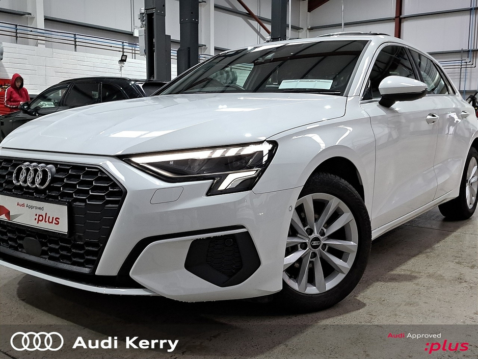 2021 Audi A3 SPORTBACK 30TFSI 110BHP AUTOMATIC WITH CRUISE CONTROL AND REVERSING CAMERA €28,900